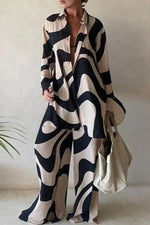 Beige-Svart