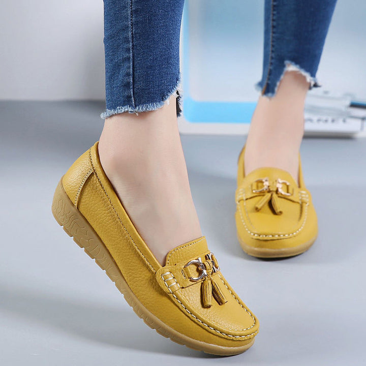 Snygga och bekväma damskor, stilrena loafers som passar alla tillfällen och ger fotbekvämlighet.