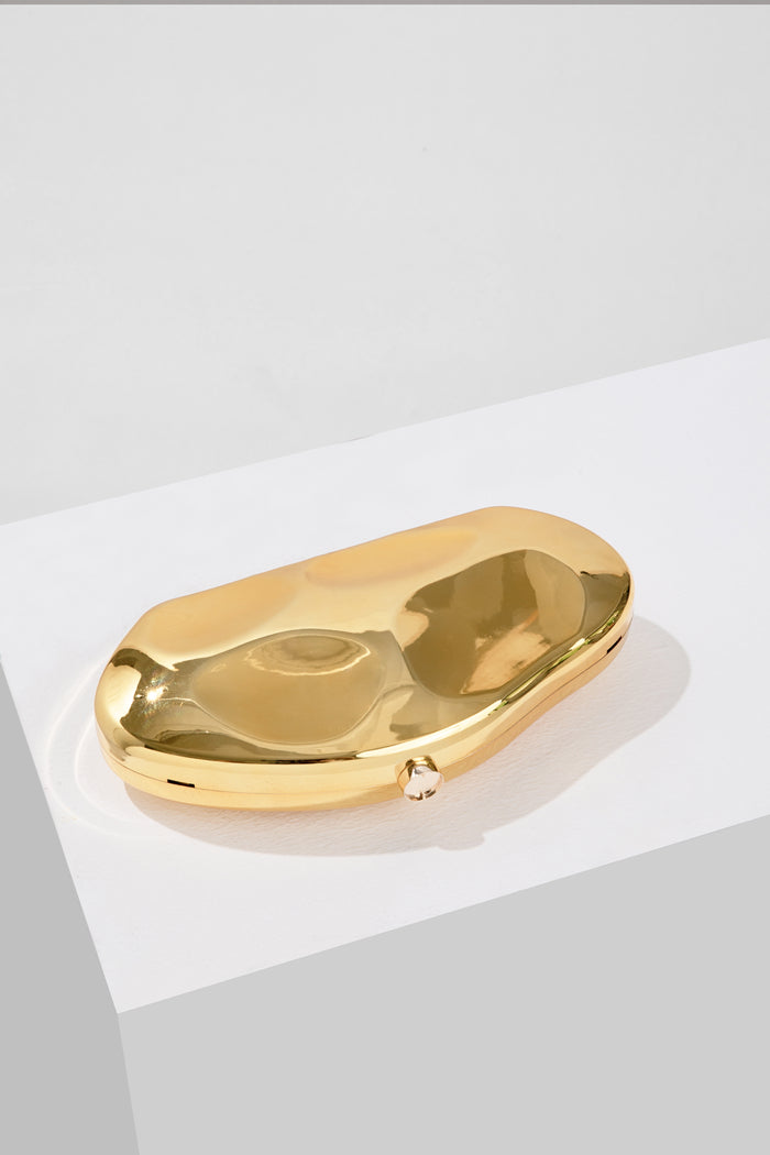 Mångsidig kvinnors clutch/axelremsväska för fest. Chic handväska för bröllop och formella event.