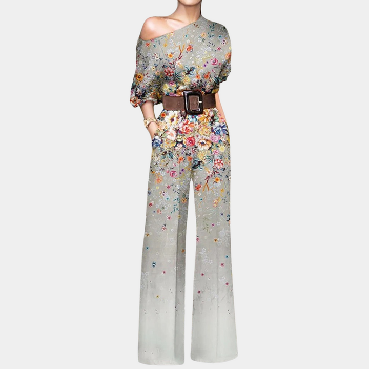 Trendig kvinnors jumpsuit; en stilren festbyxdress för en tidlös och elegant look. Mångsidigt mode.
