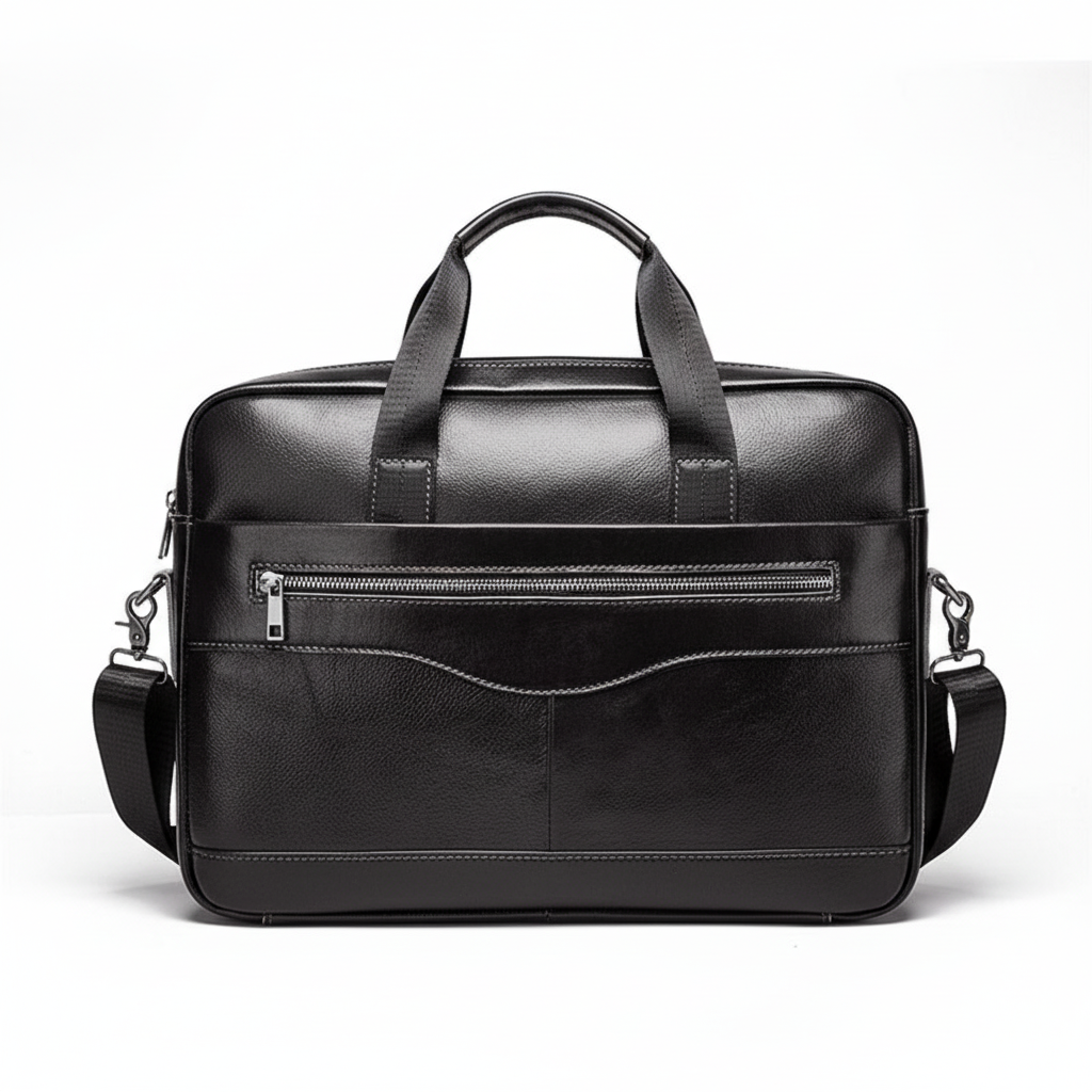 Unisex laptopväska i elegant design för arbete & pendling. Praktisk datorväska med modern stil.