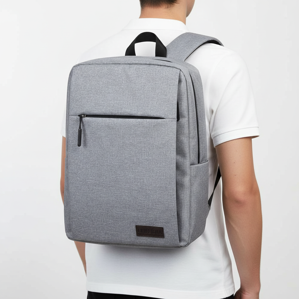 Moderna SlimBack ryggsäckens eleganta utseende och mångsidighet. Optimal för pendling, laptop & daglig användning.