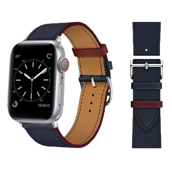 Klockarmband i syntetläder för dam. Stilrent och bekvämt tillbehör till din smartklocka.