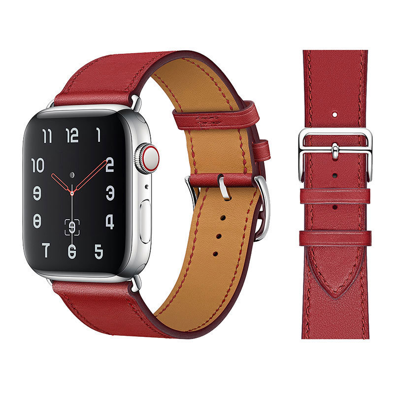 Eleganta syntetläderarmband för kvinnors smartklockor. Optimal komfort och tidlös stil.