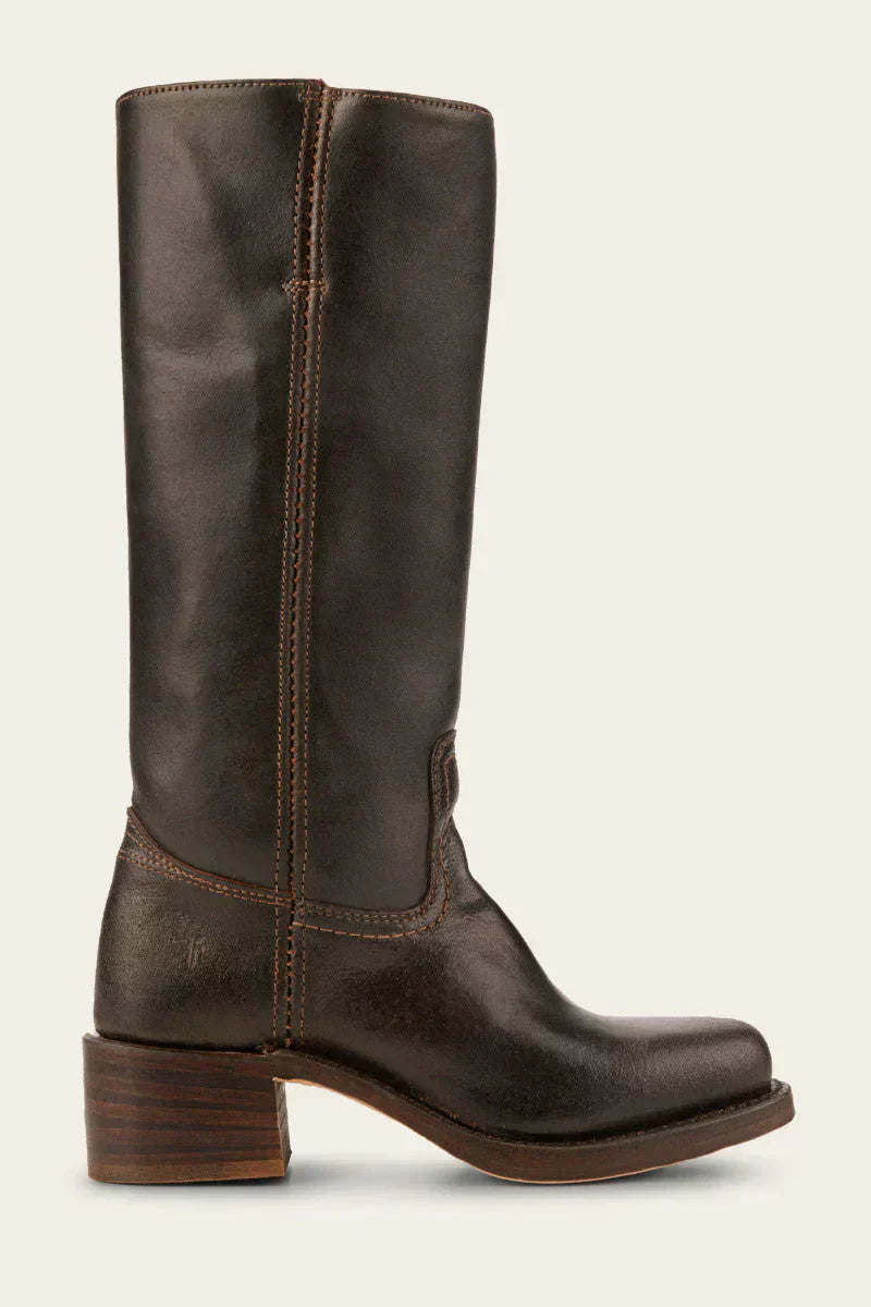 Snygga damstövlar med blockklack för kvinna, tidlös design som passar alla tillfällen och outfits.