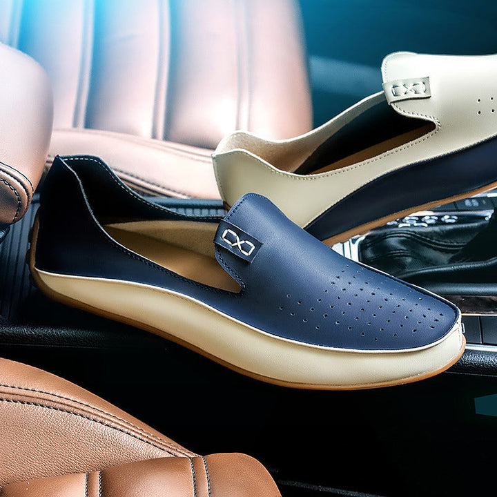 Herr Driving Loafers – eleganta slip-on skor för vardag och körning. Ger komfort och stil som sommarskor.