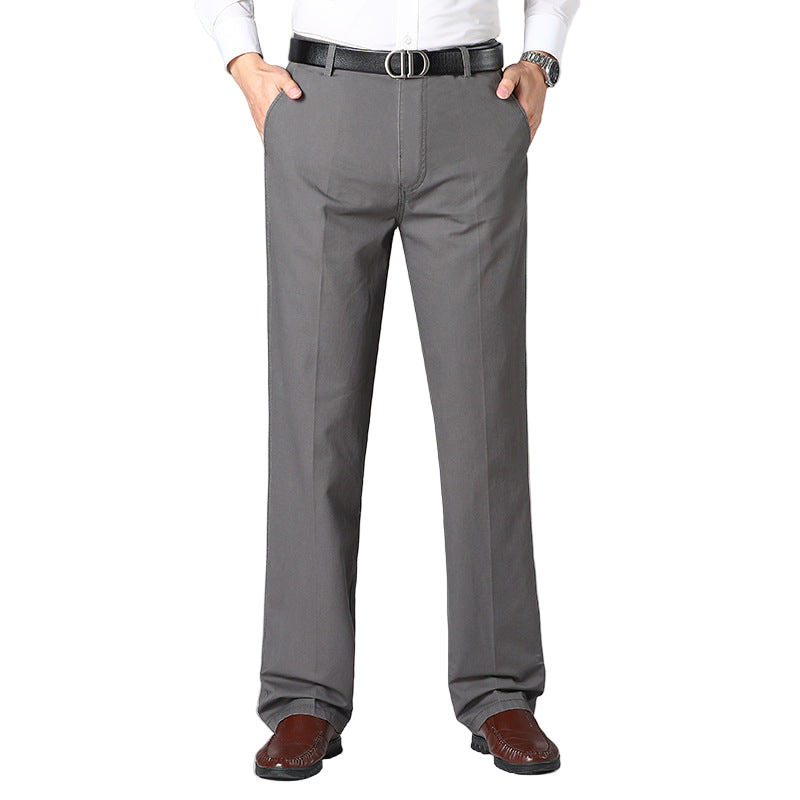 Eleganta herr kostymbyxor i modern slim fit, perfekta för kontor och formella tillfällen, ger stil & komfort.