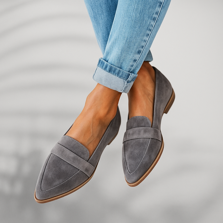 Bekväma kvinnors loafers, stilrena vardagsskor. Eleganta för långa dagar med maximal komfort. Idealiska vår- och höstskor.