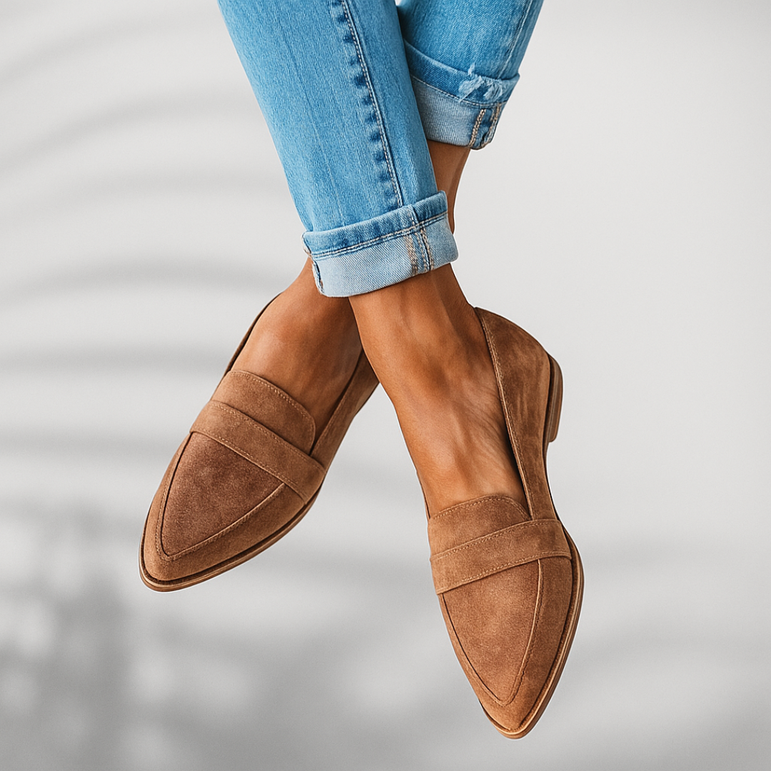 Stilrena kvinnors loafers, mångsidiga för höst och vår. Eleganta klassiska skor som erbjuder både mode och bekvämlighet.