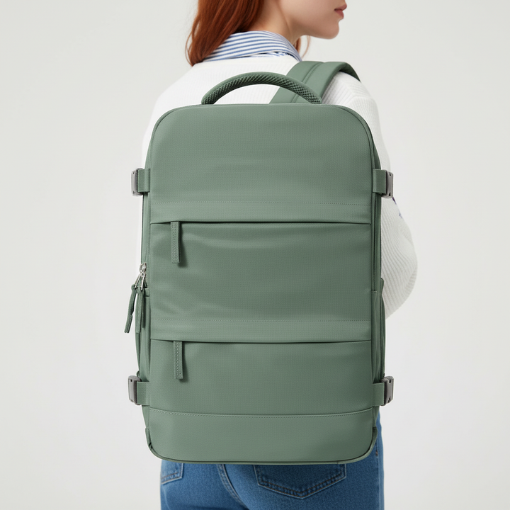 Organiserad reseryggsäck CabinMate med laptopfack. Idealisk kabinryggsäck & vardagsryggsäck för unisex.