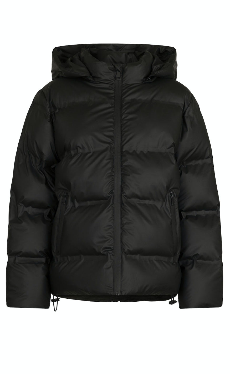 Modern damvinterjacka, stilren design. Mångsidig och varm ytterplagg för vardag och utomhus.