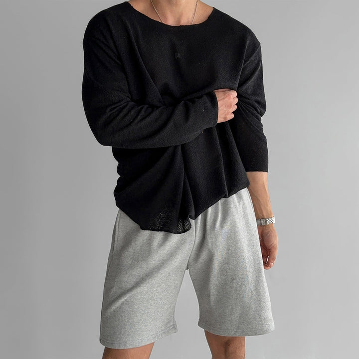 Avslappnad herrskjorta i casual stil, perfekt för vardag & fritid. Skön enfärgad vardagsskjorta.