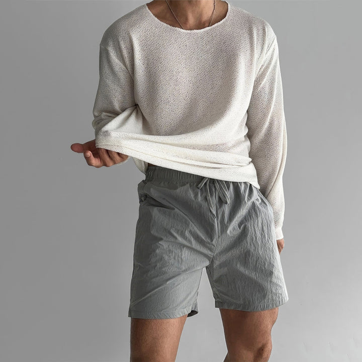 Herrskjorta i mjuk casualstil, perfekt för en avslappnad och bekväm look. Mångsidig vardagsskjorta.