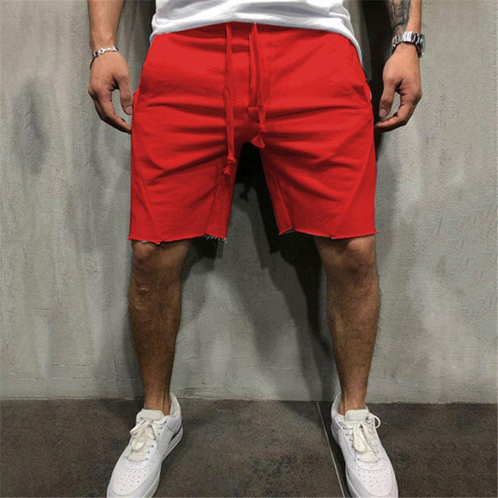 Snygga och bekväma herrshorts, enfärgade, ett måste för sommar och vardag.