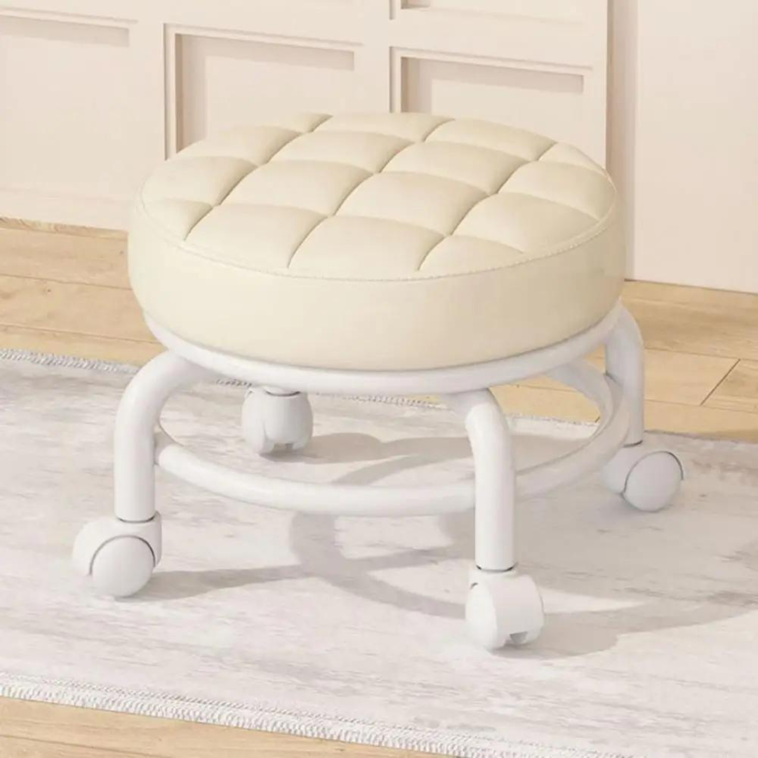 Stilren pall för kontor & hemmakontor. Justerbar och bekväm rullpall med ergonomisk design.