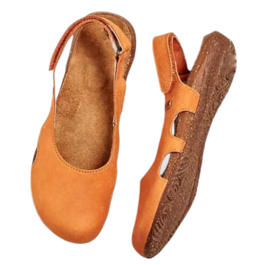 Ergonomiska damsandaler med justerbara remmar för optimal komfort och stöd. Perfekta vardagsskor och sommarskor.