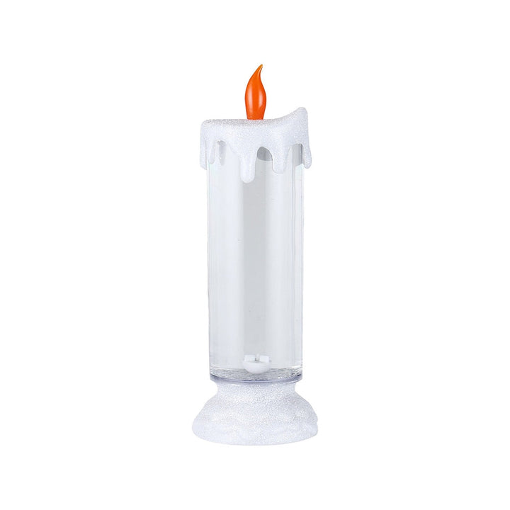 Kristallglas LED-ljus med dynamisk glittereffekt och färgskiftande ljus. Idealisk för stämning.