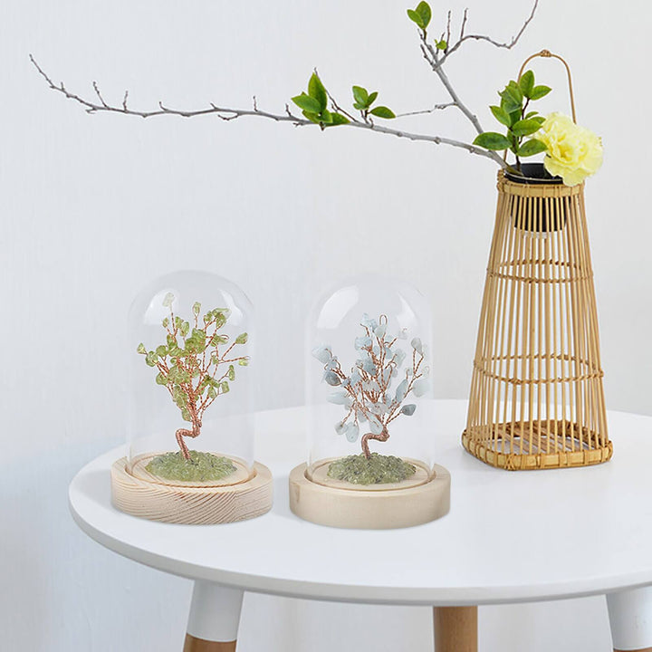 Unik Feng Shui kristallträd-gåva för att öka positiv energi, välbefinnande och skönhet i hemmet.