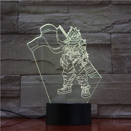 Final Fantasy 3D LED-lampa, akrylnattlampa. Idealisk för spelrum, gaming, inredning och julklapp. Skapar atmosfär.