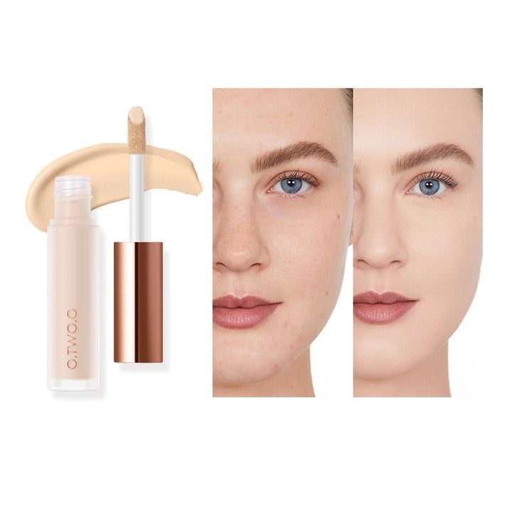 Flytande concealer ger felfri täckning. Långvarig ansiktsmakeup för en naturligt strålande och jämn hudton.