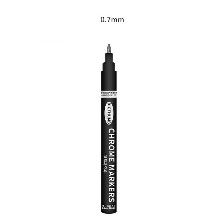Hantverkspenna med kromfinish, för konstverk och hobbyprojekt.
