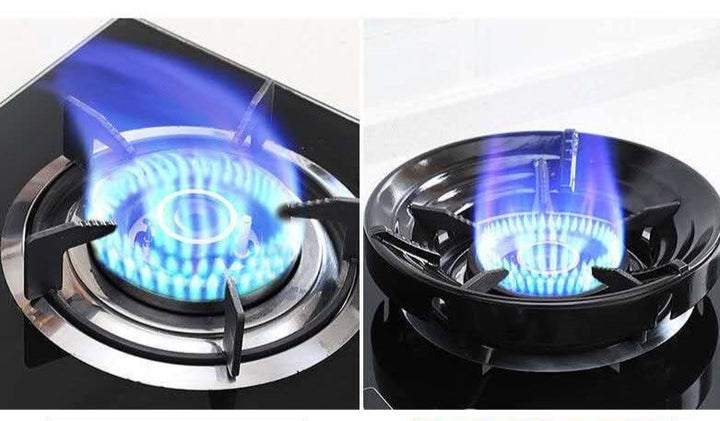 Kökstillbehör: Gjutjärns energisparskiva för gasspis, för jämnare värme och snabbare matlagning.