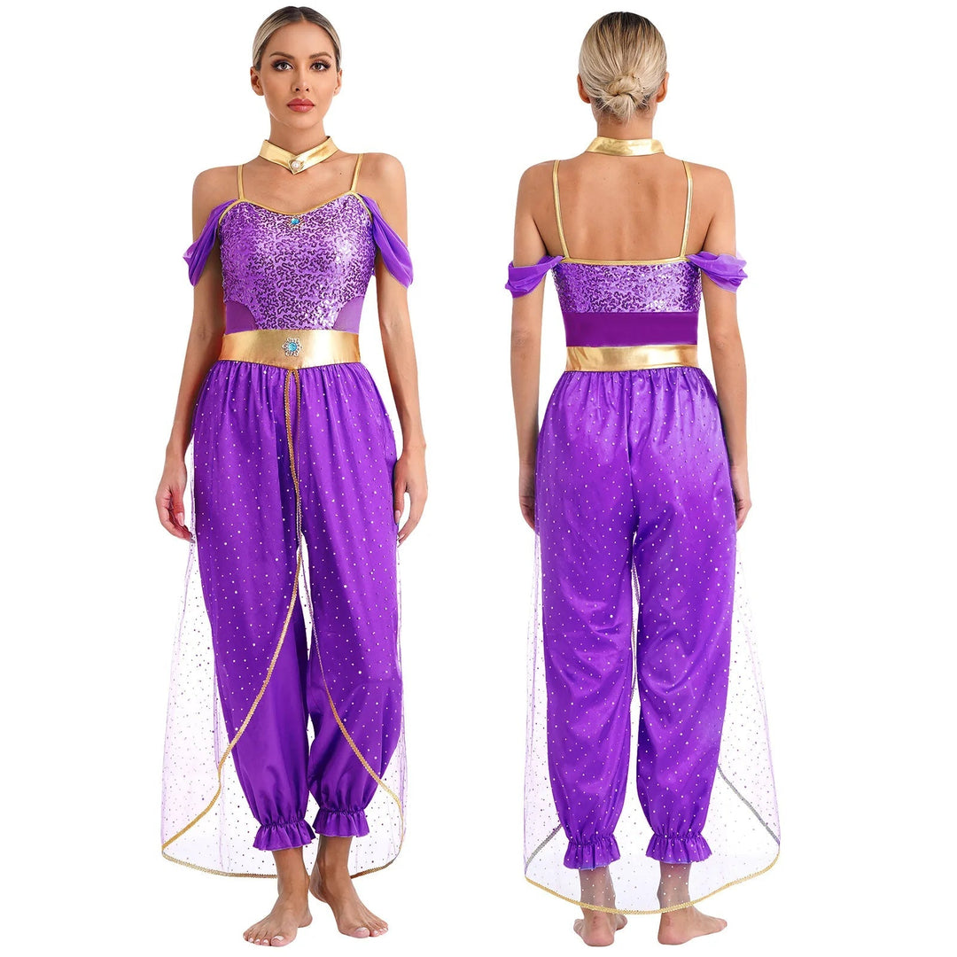 Förtrollande sagokostym för dam i orientalisk prinsess-stil. Perfekt för varje temafest.