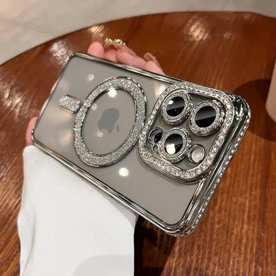 Elegant glitterskal till iPhone; perfekt skydd och design i ett