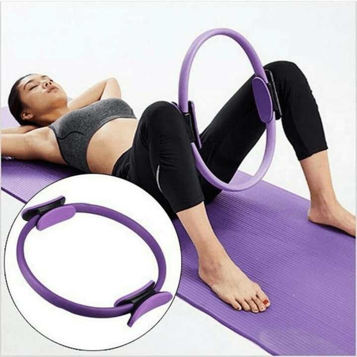 Mångsidig pilatesring för yoga & kroppsviktsträning. Förbättra flexibilitet & styrka enkelt.