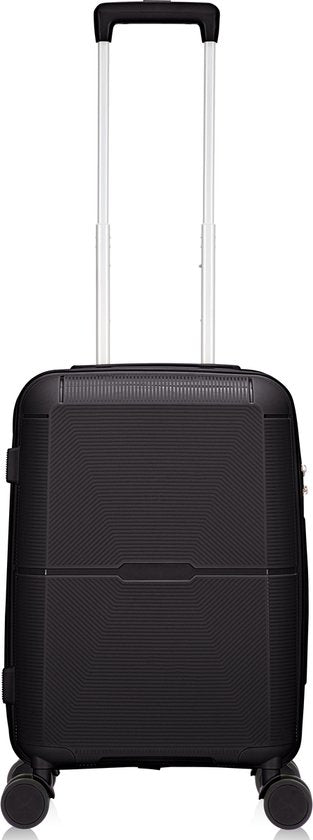 Resväska Hardcase Handbagage Capri: TSA-lås, 360° hjul, spinner. Idealisk för korta resor.