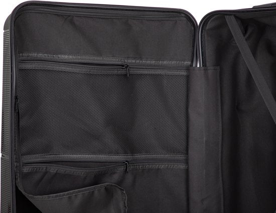 Capri hardcase handbagage, resväska med TSA-lås och lättrullande 360° hjul. Perfekt för flyget.