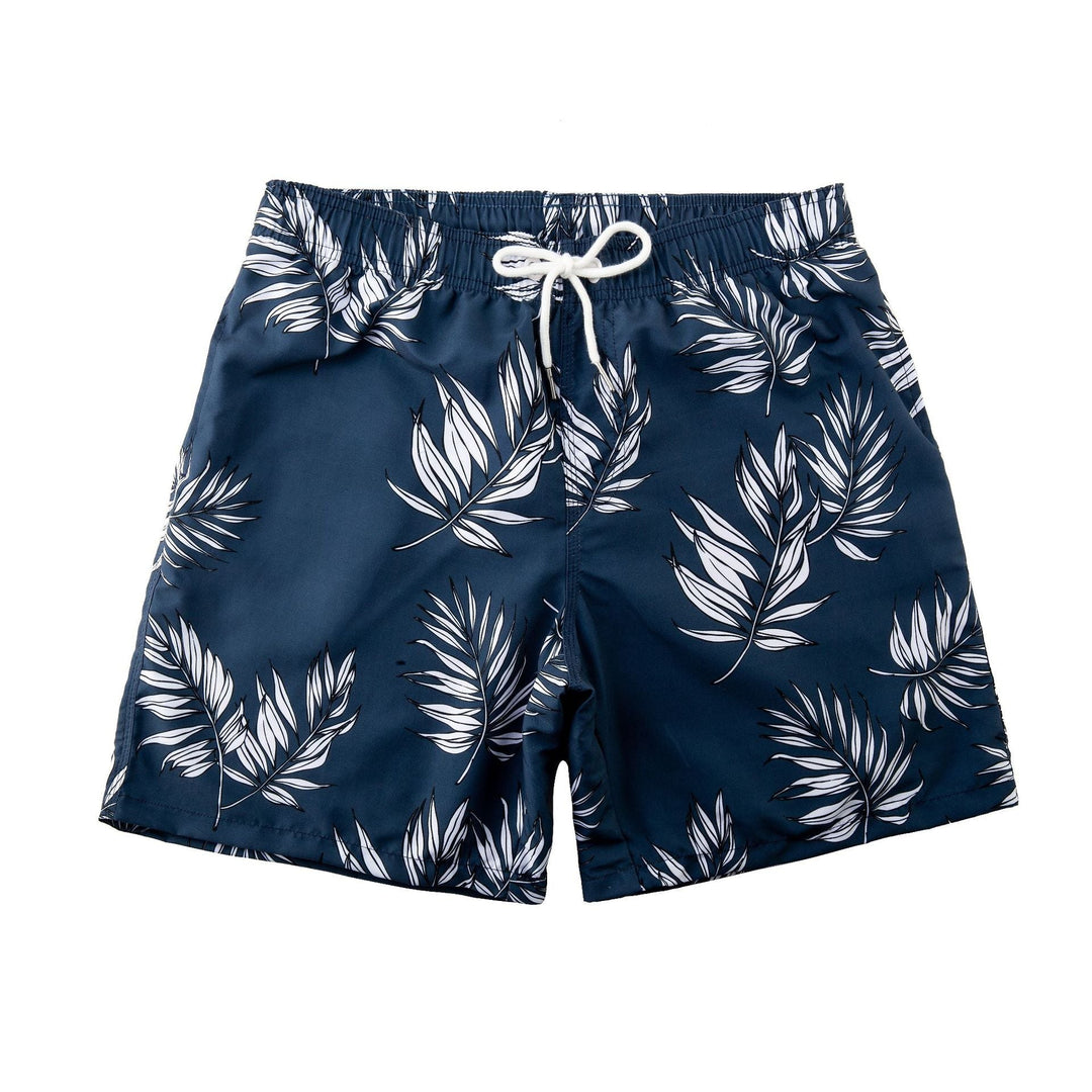 Mönstrade herr boardshorts i snabbtorkande material. Perfekta badbyxor för strand, pool och sommaraktiviteter.