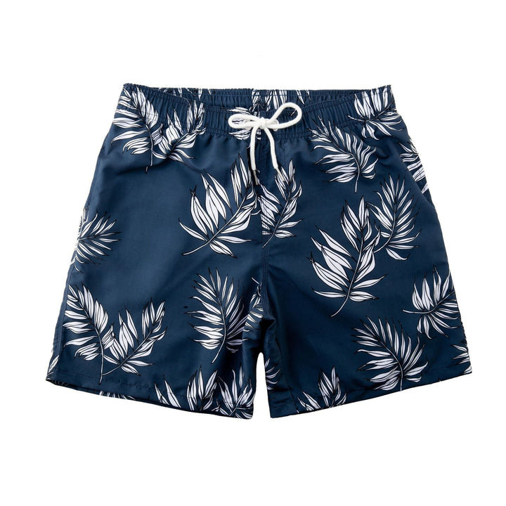 Mönstrade herr boardshorts i snabbtorkande material. Perfekta badbyxor för strand, pool och sommaraktiviteter.
