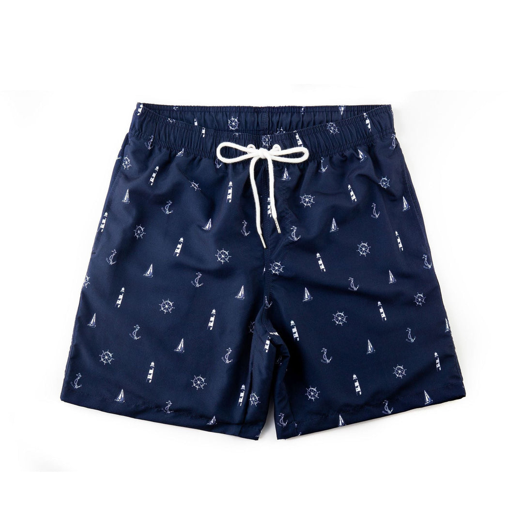 Aktiva herr boardshorts, snabbtorkande för simning och strand. Komfortabla polyester badbyxor för sommar.