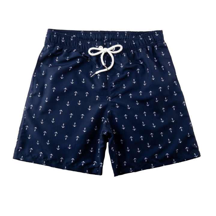 Komfortabla herr boardshorts, snabbtorkande för en aktiv sommar vid strand och pool. Slitstarka polyester badbyxor.