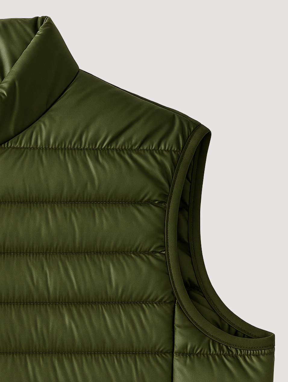 Herr bodywarmer i minimalistisk quiltad design. En stilren och lättviktsväst som kompletterar vardagsoutfiten med komfort.