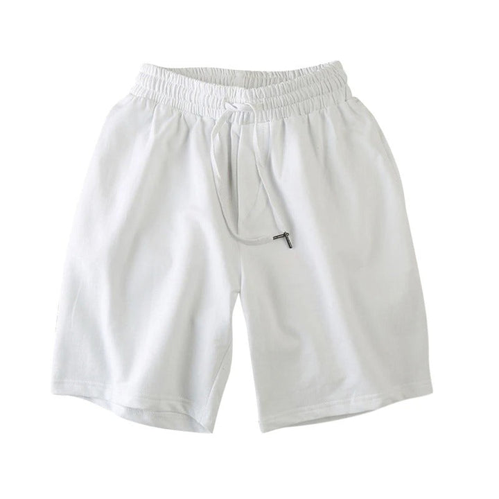 Sportshorts för herr i svart, idealiska för träning och gym. Andningsbara material ger ultimat komfort.