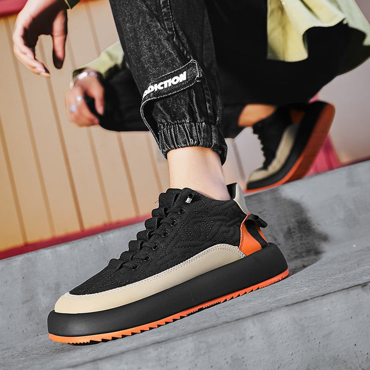 Bekväma och stilrena herrsneakers, mångsidiga vardagsskor för en trendig look.