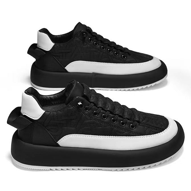 Herrsneakers för vår och höst, en perfekt kombination av mode och bekvämlighet.