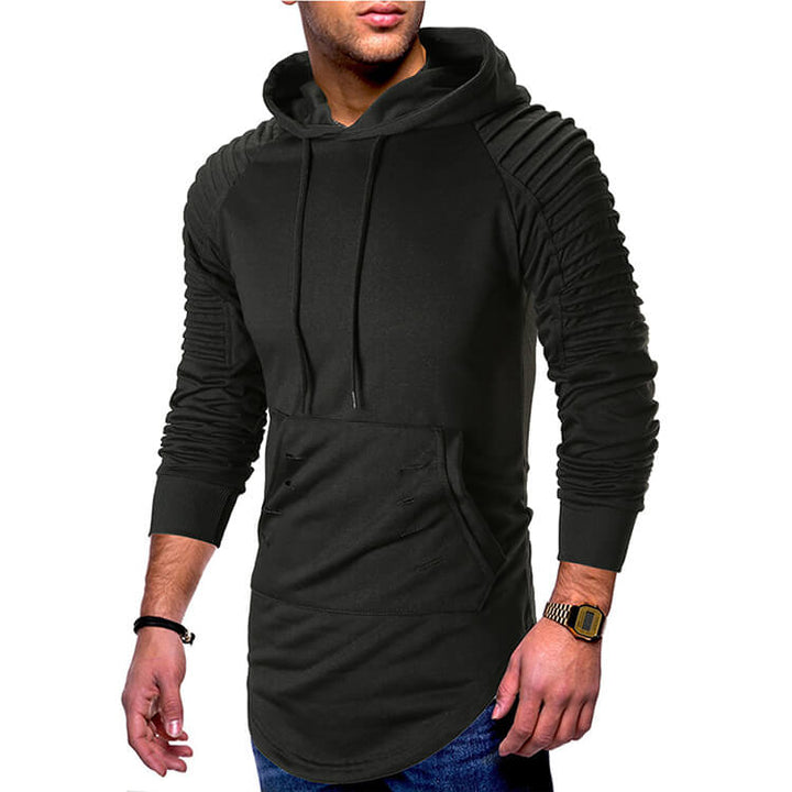 Herr Katana huvtröja i bomull/polyester. Stilren och bekväm hoodie för män, perfekt för vardagsmode.
