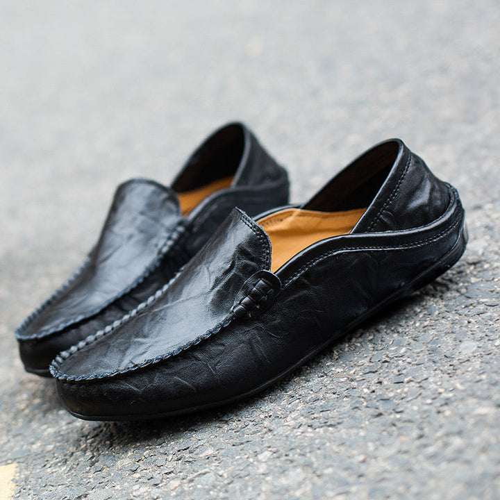 Herr loafers för komfort hela dagen, perfekta vardagsskor med elegant design.