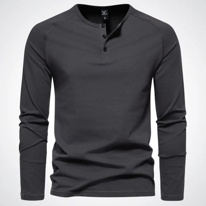 Mångsidig overshirt för män med knappar, bröstfickor och klassisk passform. Perfekt för vardagsbruk.