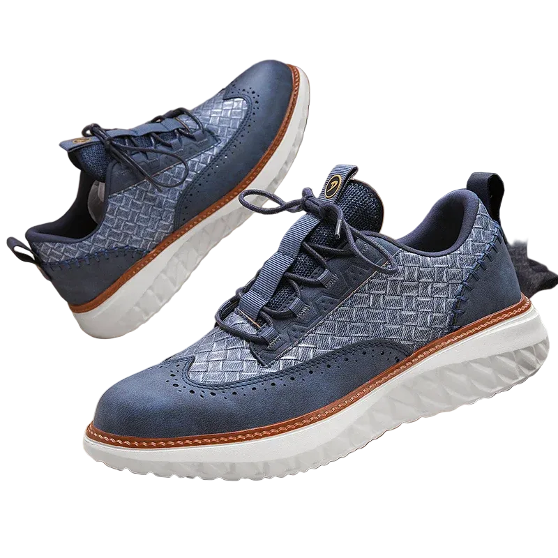 Herr Oxford-sneakers i stilren design, perfekta för vardag och casual look. Bekväma herrsneakers.