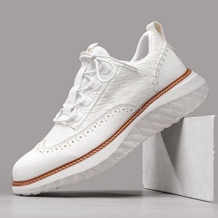 Mångsidiga herr Oxford-sneakers, lämpliga för både vardag och lättare sport. Stilrena herrskor.
