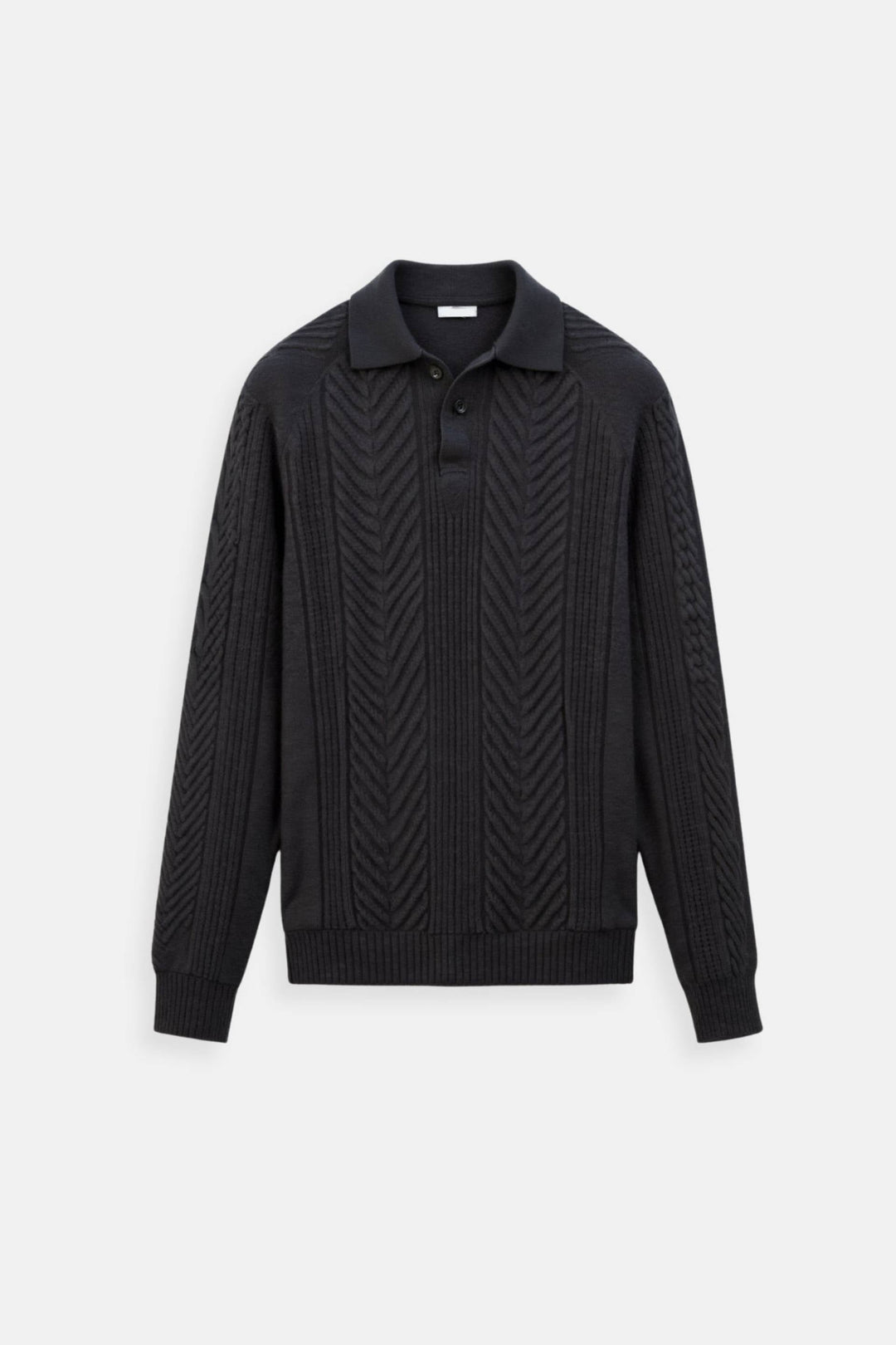 Herrtröja med långa ärmar, bekväm och stilren. Perfekt retrotröja för vardag och aktuellt vårmode.