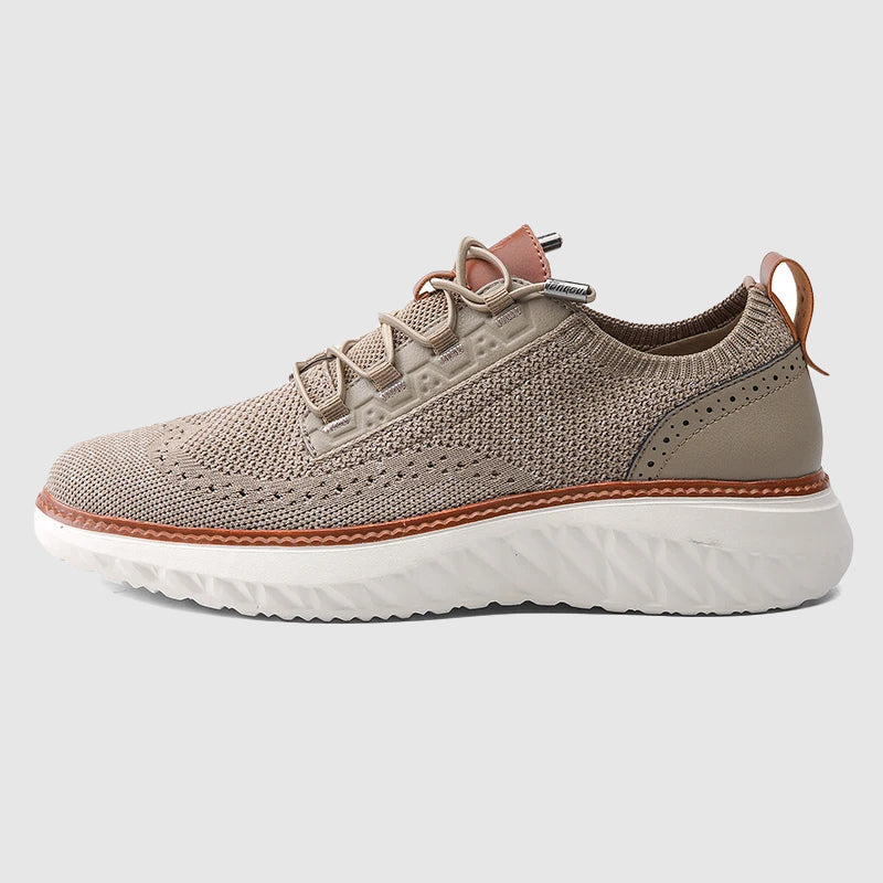 Lätta sommarskor för herr. Sportiga sneakers som andas, perfekta för vår- & sommardagar. Bekväma & avslappnade.