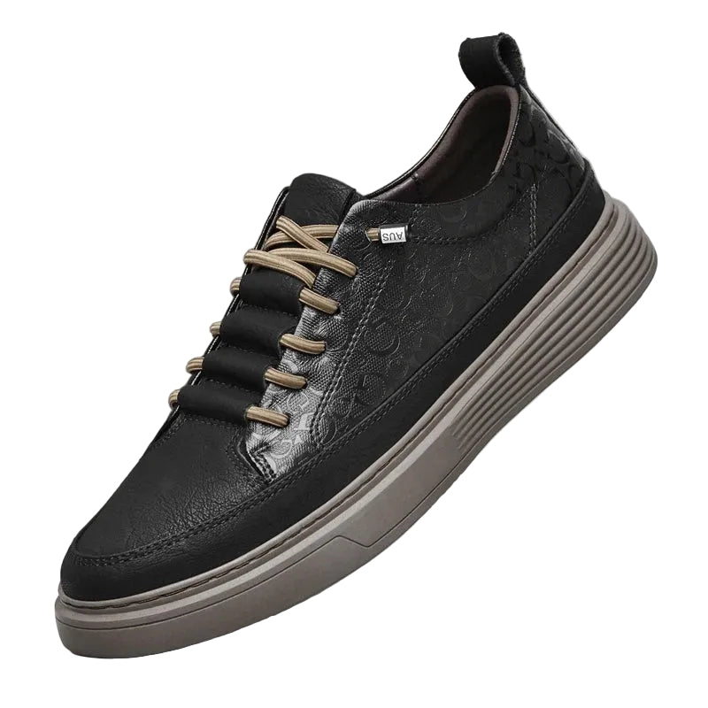 Herr stilrena slip-on sneakers för vardagen, komfort och enkelhet, andningsbara.