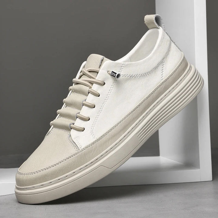 Bekväma herrsneakers slip-on, minimalistiska vardagsskor, perfekta för vår och sommar.