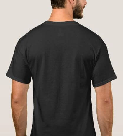 Bekväm herr t-shirt i mjuk bomull med unikt 'Pappa Skyddsängel'-tryck. Idealisk för casual vardagsbruk.