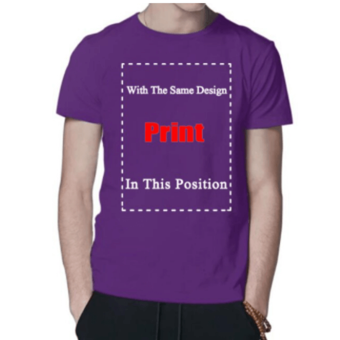 Vardags t-shirt för herrar med skönt "Karantän & Chill" motiv, perfekt för avkoppling.